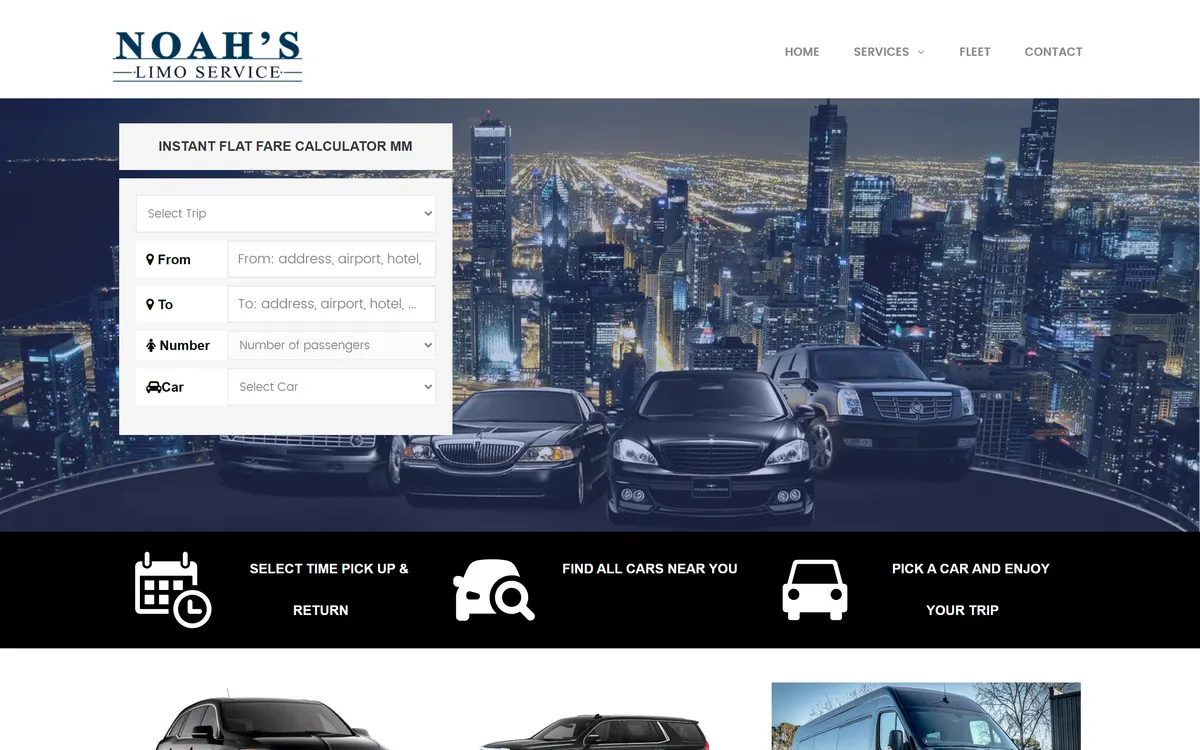 noahlimo.com homepage